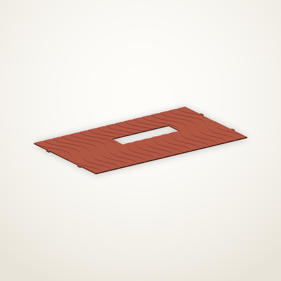 Tapa superior para carcasa LCD12864, Anet A8